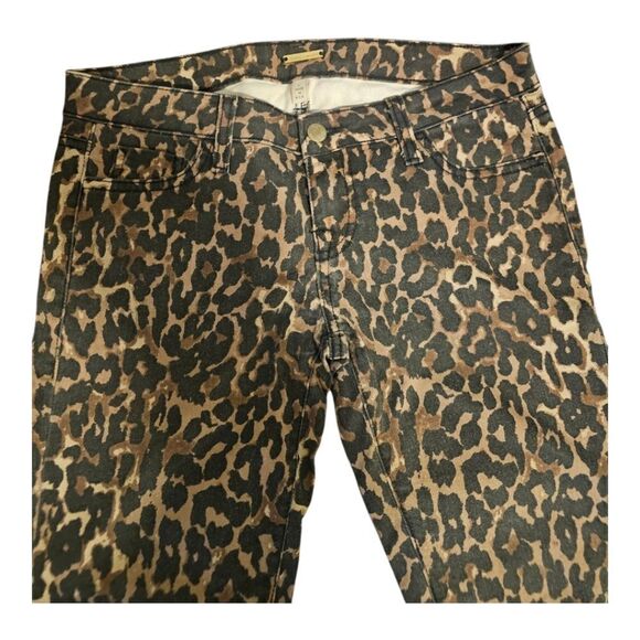 REBECCA MINKOFF Leopard Denim Jeans Pants - Size 4 - Picture 3 of 9